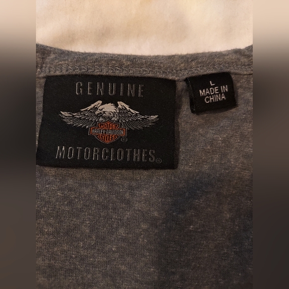 Harley-Davidson Gray Women's Tank Top - Picture 3 of 6